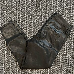 Good American Leather Jeans